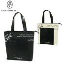 カステルバジャック CASTELBAJAC レタード柄プリント 家紋 エンボスロゴ トートバッグ 縦型 ボストンバッグ 7235181124 ゴルフバッグ 20...