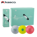 レディース キャスコ Kasco ゼウスインパクト 女子 3 高反発 ゴルフボール 1ダース（12球入）【超反発】【非公認球】【キャスコ】