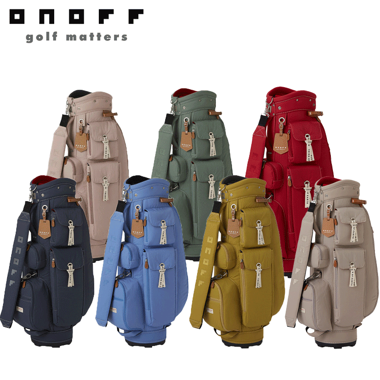 オノフ ONOFF グローブライド 8.5型 キャディバッグ OB0722 【ゴルフ】【ゴルフバッグ】【バッグ】【オノフ】【レディース】【女性】【2022年モデル】のサムネイル