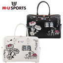 MU SPORTS MU スポーツ 30th anniversary ボタニカル ボストンバッグ 703R2220 【ゴルフバッグ 】【M・U SPORTS】【...
