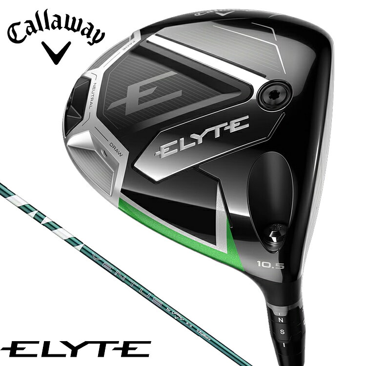 [10x Points] Callaway Golf ELYTE Driver VENTUS GREEN 50 for Callaway Carbon Shaft CALLAWAY Golf Club