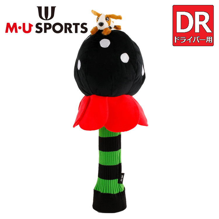 MU SPORTS　MU スポーツ ドライバー用 ヘッドカバー 703Q3508 【ヘッドカバー 】【DR】【M・U SPORTS】【MUスポーツ】【エムユー】【Umo】【Melu】【Shushu】