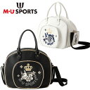 MU SPORTS MU スポーツ ボストンバッグ 703Q6222 【ゴルフバッグ 】【M・U SPORTS】【MUスポーツ】【エムユー】