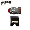 AVIREX GOLF シャークマウス 榴弾 マーカー AVG2F-AC5 クリップマーカー 小物 【アヴィレックス】【シャークマウス】【榴弾】【ゴルフ】【マグネット】【マーカー】