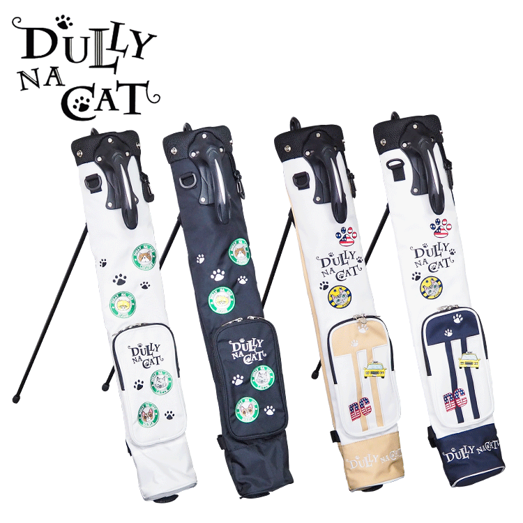 DULLY NA CAT ダリーナキャット セルフ スタンドバッグ クラブケース 【DN-SCC04】 セルフスタンドバッグ【ゴルフ用品】【キャット】【猫】