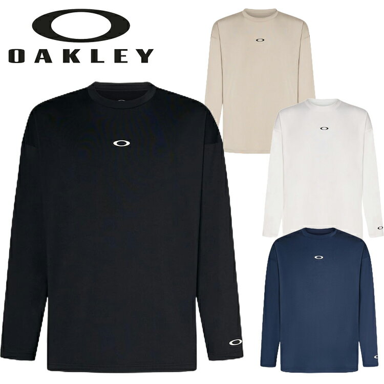 楽天Cielblu Sports 楽天市場店オークリー ウェア OAKLEY ENHANCE QD LS TEE ICON EVO 3.7 FOA406981 長袖 トップス【EVOFREE】【UPF30+】【吸汗速乾】【4Wayストレッチ】【抗菌防臭】
