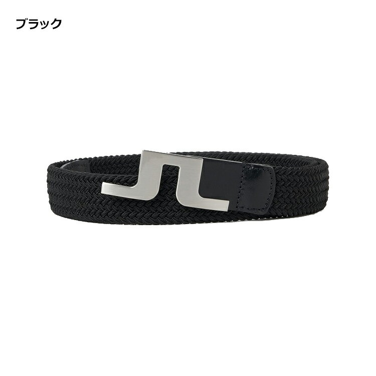 【ポイント10倍】J.LINDEBERG ブリッジバックル編み込みベルト ベルト 073-63336 ジェイ リンドバーグ 07363336