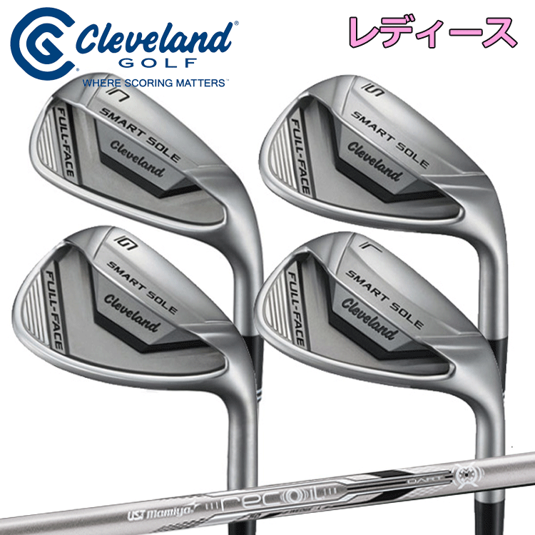 レディース クリーブランド ゴルフ Cleveland GOLF SMART SOLE FULL-FACE スマートソール UST RECOIL DART 50 WEDGE カーボンシャフト 【TYPE-C】【TYPE-S】【TYPE-G】【TYPE-L】 その1