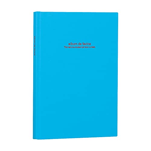 ナカバヤシ ファイル ブック式フリーアルバム ドゥファビネ B5 ブルー アH-B5B-141-B