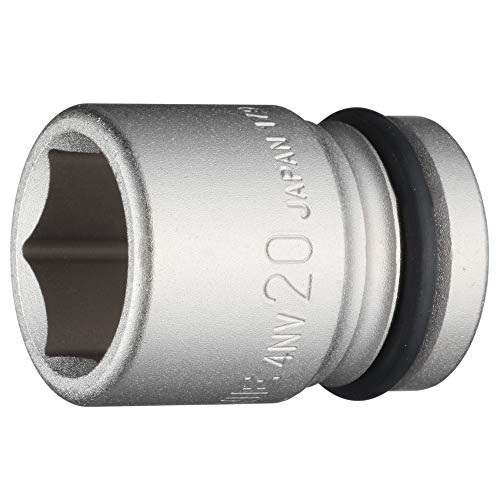 乐天商城 - トネ(TONE) インパクト用ソケット 4NV-20 差込角12.7mm(1/2) 二面幅20mm