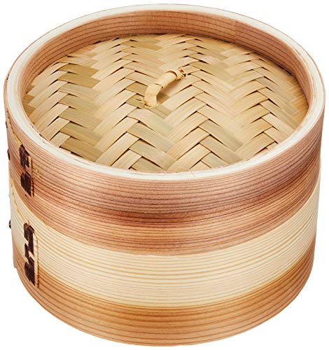 パール金属 中華 せいろ 15cm 蒸し器 蒸し 野菜 しゅうまい 小籠包 天然木 天然竹 和の里 H-5712