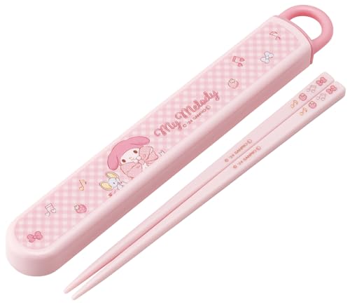 スケーター(Skater) 子供用 箸 箸箱セット 16.5cm 子供用 お弁当用 抗菌加工 男の子 女の子 開けやすいスライド式 日本製 サン