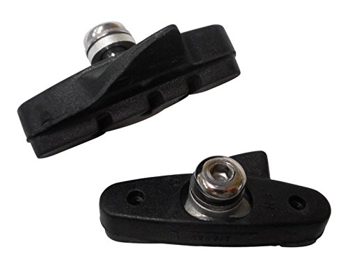 サギサカ(SAGISAKA) 自転車用 ブレーキシュー ロード・クロスバイク向け 1ペア ブラック 12331