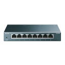 TP-Link 8ポート スイッチングハブ 10/100/1000Mbps ギガビット 金属筺体 設定不要 TL-SG108|詳細画像