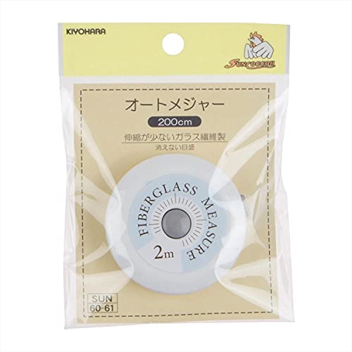 清原 KIYOHARA サンコッコー オートメジャー 200cm SUN60-61 清原 KIYOHARA サンコッコー オートメジャー 200cm SUN60-61