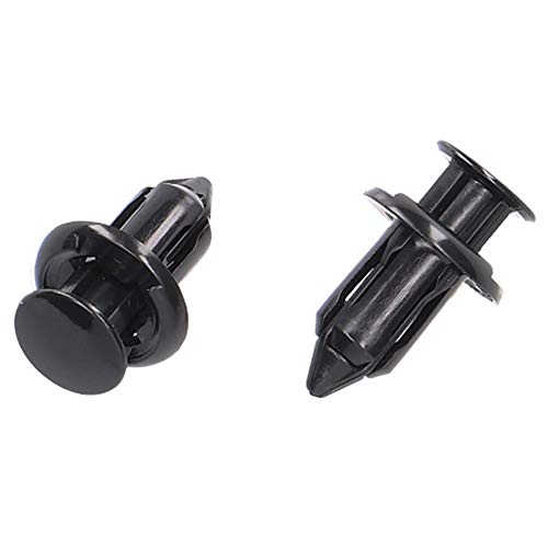 エーモン(amon) プラスティリベット (ダイハツ車用) フロントバンパー・グリル用 5個入 カーファスナー クリップ 内張りピン 3822