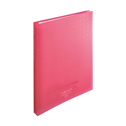 ポケットピンク/ポケット30枚/N7016-12・Color:ピンクSize:ポケット30枚・パッケージ個数:1・【商品】表紙が360°折り返せるクリヤーブック・【仕様】A4S／30ポケット（30穴）・【ポケット最大収容枚数】35枚・【材質】表紙・ポケット／ポリプロピレン（表紙生地厚0.75mm）、とじ具／ポリカーボネート・ポリプロピレン・【サイズ】T311×Y248×S25mm背表紙が付いているのに360°折り返して使えます。 プレゼンなどの資料提示に便利。 開けるときはとじ具下部のボタンを押すと開きます。 閉じるときはリングを順番にリングをつまむだけで閉じられます。
