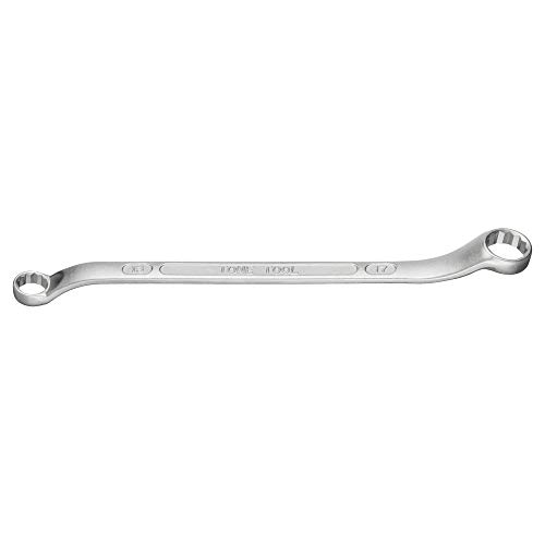 トネ(TONE) ロングメカニックめがねレンチ(45°×10°) M44-1317 二面幅13×17mm