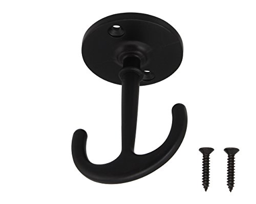 ハイロジック TQOOL スタイリッシュ シーリングフック ブラック 58654 1個入り