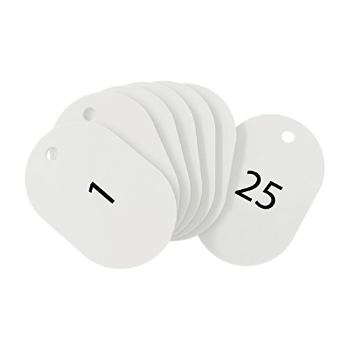 番号:1-25白(番号:1-25)/大/BF-50-WH・Color:白(番号:1-25)Size:大Style:番号:1-25・パッケージ個数:1・使い勝手の良い定番の小判型番号札・荷物のお預かりや順番待ちの整理券として使用できます。・【...