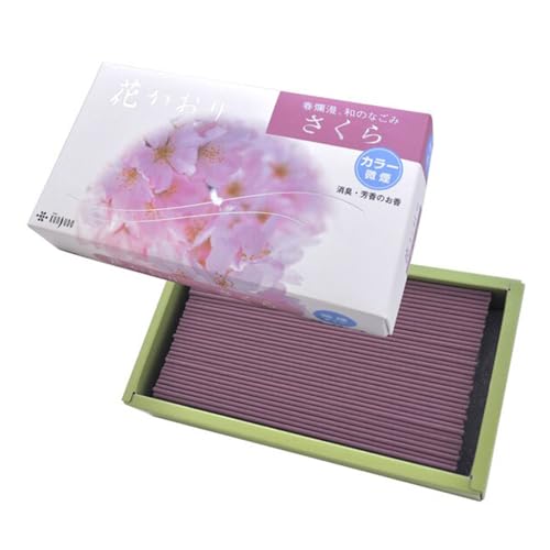花かおりシリーズ 薫寿堂のお線香 花かおり さくら 微煙 #638