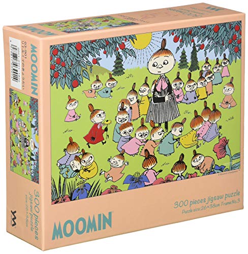 やのまん(Yanoman) 【日本製】300ピース ジグソーパズル ムーミン MOOMIN リトルミイのきょうだい (26x38cm) 03-9