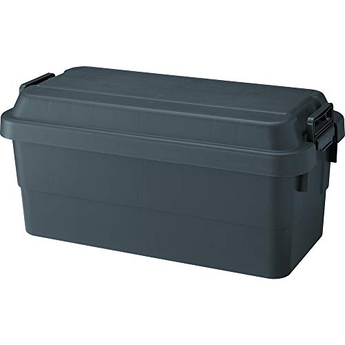 樂天商城 - TRUSCO(トラスコ) トランクカーゴ 収納ボックス 70L 黒 BLKC-70