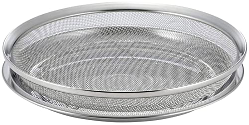 下村企販 ざる トレー セット 25cm 【日本製】 食洗機対応 具材の盛り付け 野菜の水切りにも 脚付き 14..