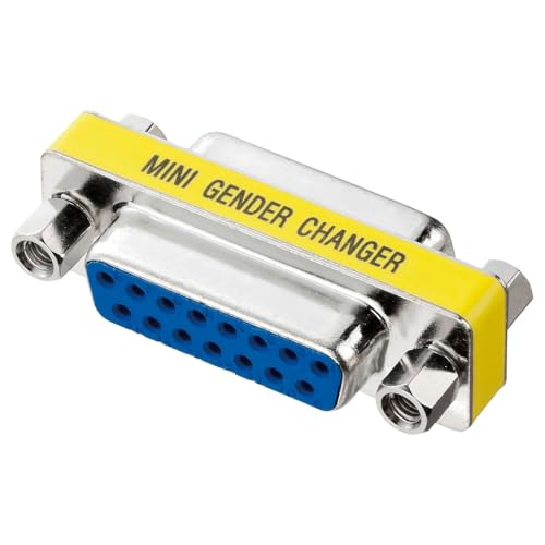 サンワサプライ(Sanwa Supply) ジェンダーチェンジャー(D-sub15pinメスメス) AD15S-FFK