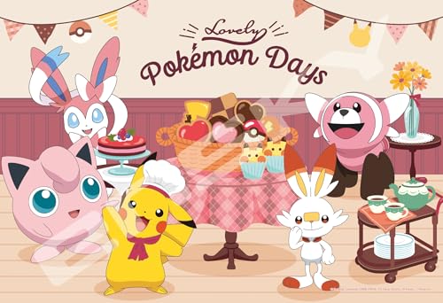 エンスカイ(ENSKY) ポケットモンスター ポケモンスイーツパーティー 26×38cm ジグソーパズル 108ラージピース JIGSAW PU