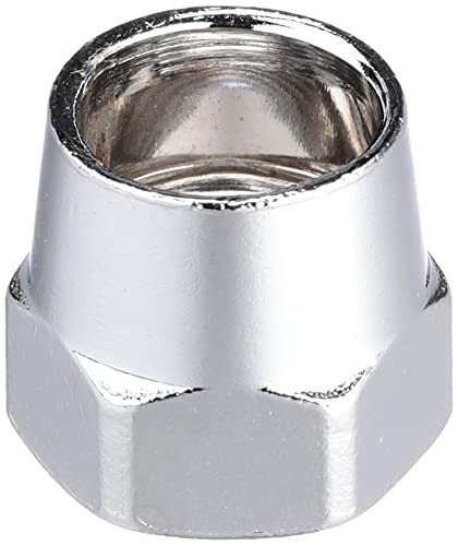 デイトナ(Daytona) バイク ミラー 補修品 ミラーナット ハイビジミラー ロータイプ 1個入り 10mm正ネジ クローム 15736