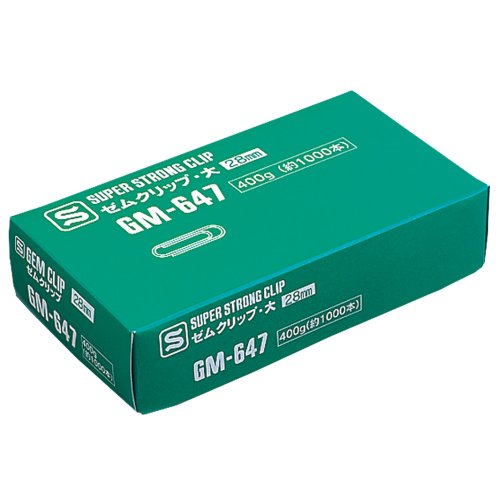 樂天商城 - ソニック クリップ ゼムクリップ 大 1000個入 GM-647