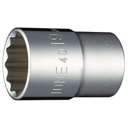トネ(TONE) ソケット(12角) HP4D-19 差込角12.7mm(1/2) 二面幅19mm