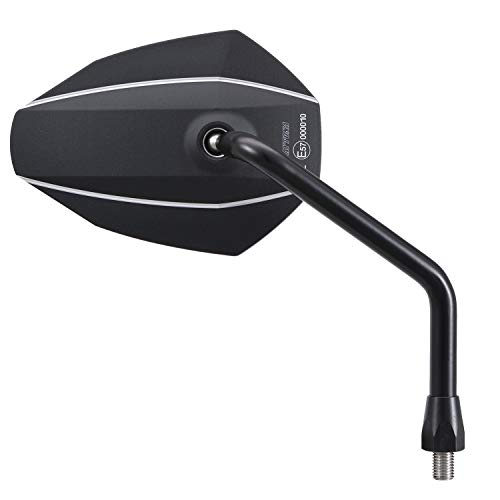 デイトナ(Daytona) バイク ミラー 10mm 正ネジ/逆ネジ ハーレーダビッドソン/国産兼用 新保安基準適合 Dミラー H-D TYPE