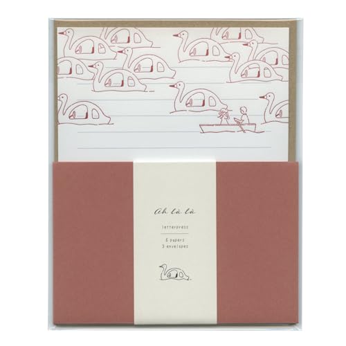 エルコミューン レターセット アララ スワンボート LTS-067