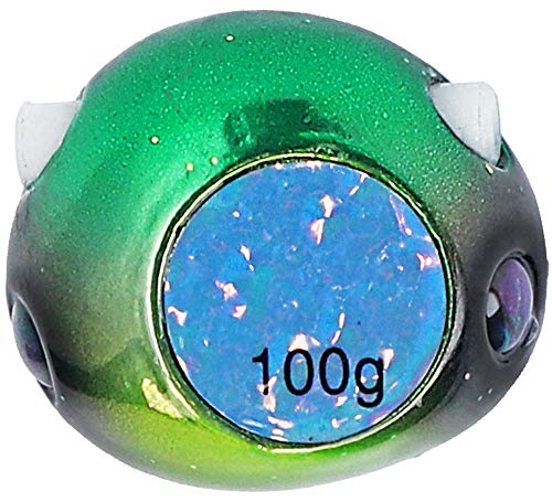 ダイワ(DAIWA) タイラバ 紅牙 ベイラバーフリーTG α ヘッド 100g 紅牙グリーン ルアー