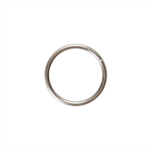 KIYOHARA サンコッコー 鉄製二重カン 10mm 10個入 ニッケル SUN13-45