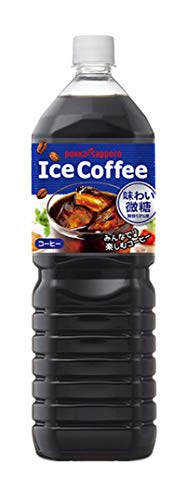 -/1.5リットル (x 8)/GT35・パッケージ個数:1・内容量:1.5L×8本・カロリー:18kcal・原材料:果糖ぶどう糖液糖、コーヒー、香料・商品サイズ(高さx奥行x幅):323mmx191mmx316mmグラスに氷を入れて注ぐだけ、ご家庭でカフェ気分のアイスコーヒーをお楽しみ頂けるコクのあるコーヒーです。自社独自の焙煎方式で、よりコクと濃さが感じられる焙煎を行っています。また無菌充填方式でコーヒー本来の淹れたての香りと味わいが楽しめる微糖コーヒーに仕上げました。飲みたい時に飲みたい分だけ、便利な大容量ペットボトル仕様です。