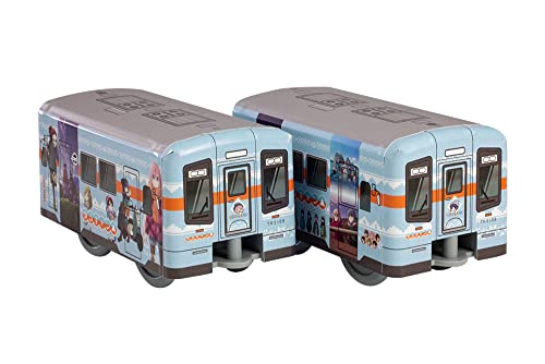 PLUM 小鉄 『ゆるキャン』 × 天浜線 ラッピング列車 ノンスケール 色分け済み プラスチックキット PP125