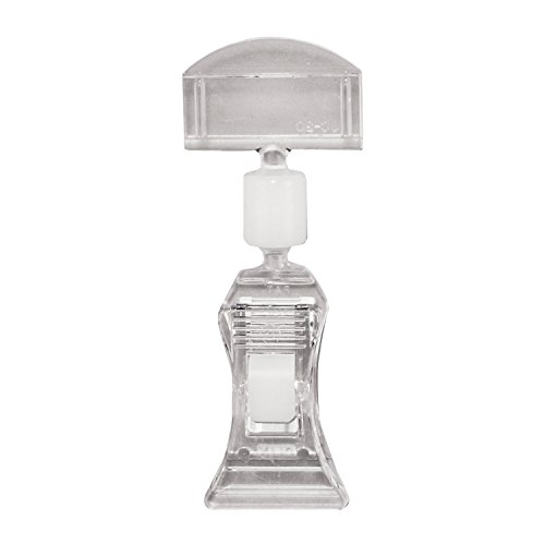 オープン工業 クリップホルダー POP プライス用 5個入 CH-220 高さ(71mm) / (クリップ幅27mm) 透明(ク..