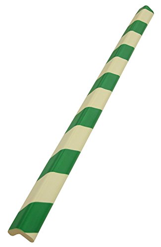 カーボーイ 安心クッション L字型(大) 90cm グリーン/ホワイト(トラ)