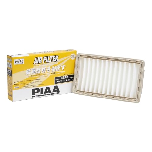 PIAA(ピア) 車用 エアフィルター AIR FILTER 1個入 [三菱車用] ekスポーツ・ekワゴン_他 PM76
