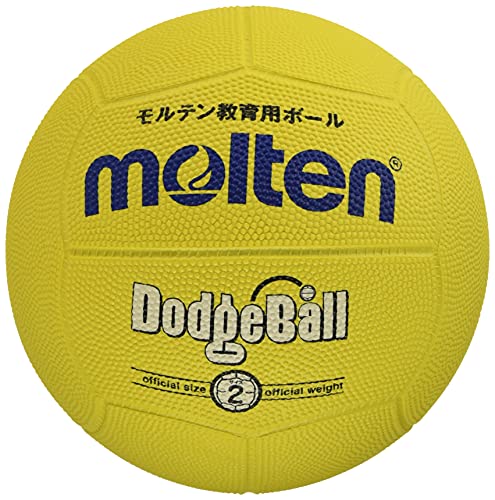 モルテン(molten) ドッジボール 黄 ゴム 2号球 MD202Y モルテン(molten) ドッジボール 黄 ゴム 2号球 MD202Y