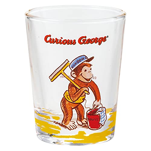 サンアート おさるのジョージ ミニグラス クラッシック 掃除 SAN3505-4