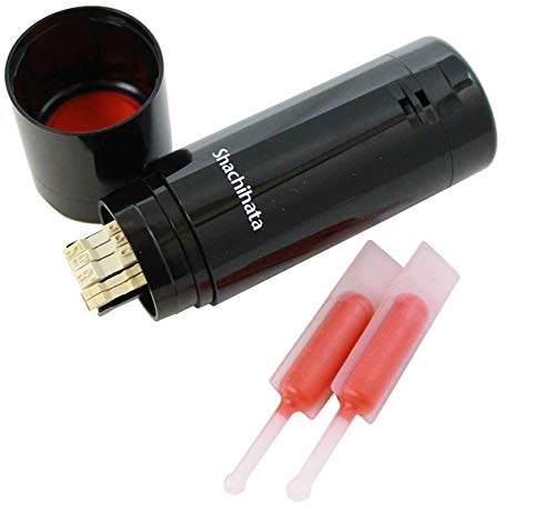 シャチハタ スタンプ 専用軸部 データーネームEX15号 印面なし XGL-15H-R 赤