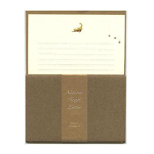 包む レターセット 猫 ナチュラルクラフト TL071