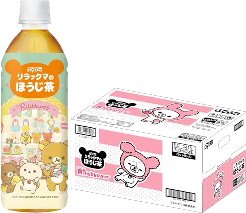 DYDO ダイドードリンコ リラックマのほうじ茶 500ml×24本
