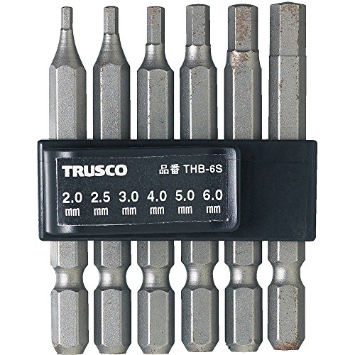 TRUSCO(トラスコ) 六角ビットセット THB-6S
