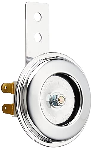 デイトナ(Daytona) バイク用 ホーン 12V φ65 取り付け穴φ6 メッキ 96229