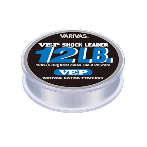 モーリス(MORRIS) ショックリーダー バリバス VEP ナイロン 50m 3号 12lb ナチュラル